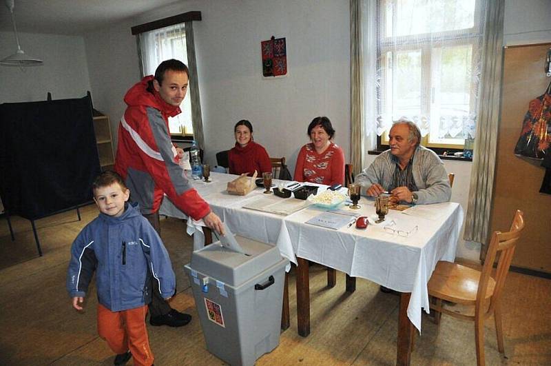 Z komunálních voleb v krounské místní části Rychnov.