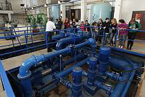 Úpravna vody v Hamrech se po rekonstrukci otevřela veřejnosti.