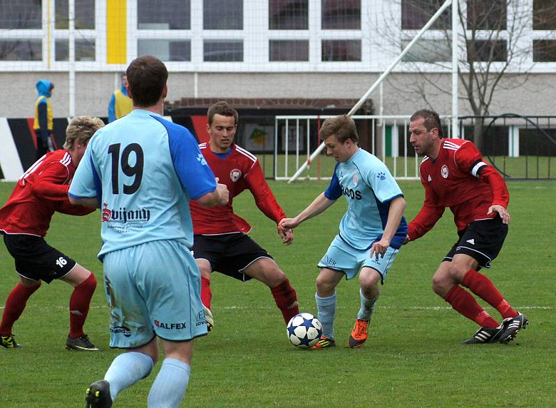 V dalším kole ČFL porazil MFK Chrudim tým Hlavice 4:0.