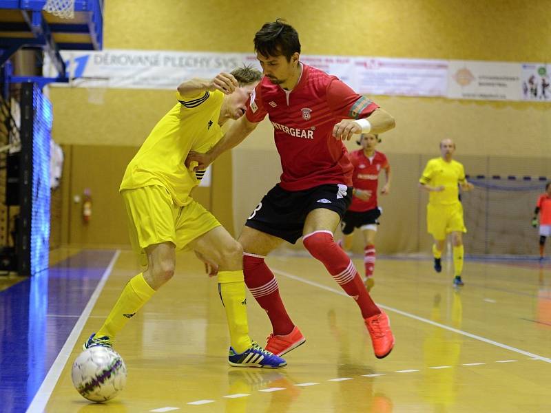 Futsalové derby vyhrála Chrudim nad Vysokým Mýtem 4:1.