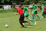 Z třetiligového utkání Karlovy Vary - MFK Chrudim 3:3. 