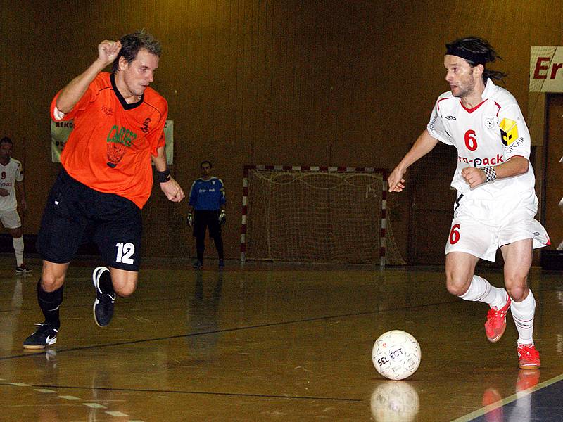 Z futsalového utkání Era-Pack Chrudim - Ostrava 6:3.