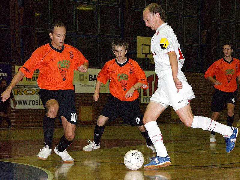 Z futsalového utkání Era-Pack Chrudim - Ostrava 6:3.