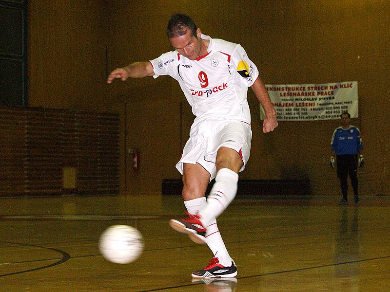 Z futsalového utkání Era-Pack Chrudim - Ostrava 6:3.