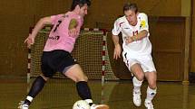 Z futsalového zápasu Chrudim – Jistebník 4:1