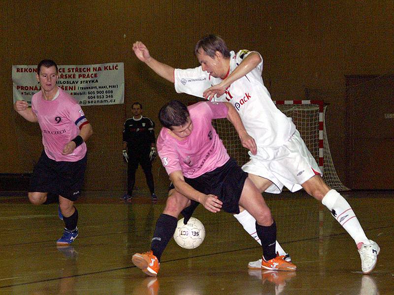 Z futsalového zápasu Chrudim – Jistebník 4:1