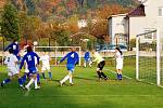 Z utkání krajského přeboru ve fotbale Třemošnice - Živanice 0:1.