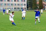 Z utkání krajského přeboru ve fotbale Třemošnice - Živanice 0:1.