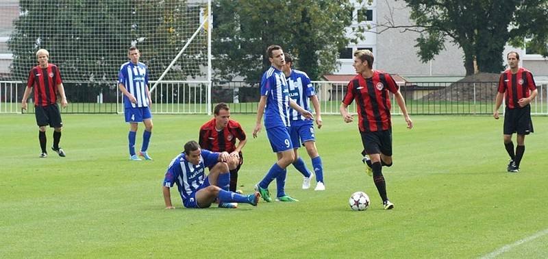 Z třetiligového utkání MFK Chrudim - Roudnice nad Labem 2:2.