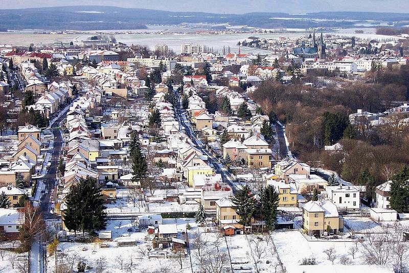 Zima na Chrudimsku.