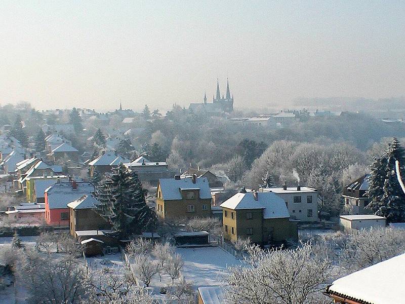 Zima na Chrudimsku.