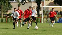 Z přípravného utkání MFK Chrudim - FC Hradec Králové junioři 0:0.