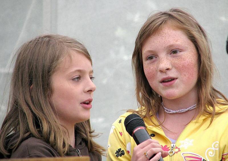 Zahrada Základní umělecké školy v Chrudimi patřila Dnu hudby.