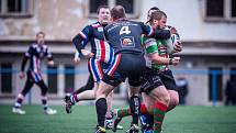  Z utkání v rugby league Rabbitohs – Beroun 32:0 (18:0).