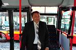 Předání nových nízkopodlažních autobusů chrudimské MHD.