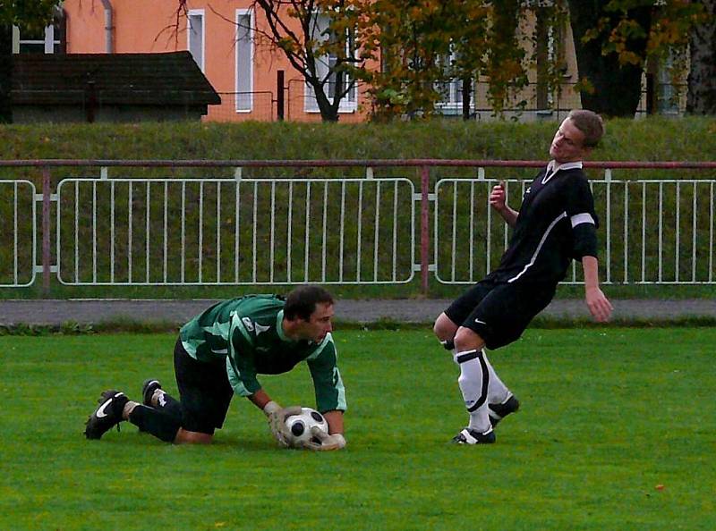 I. A třída viděla okresní derby Slatiňany – SK Chrudim 2:0.