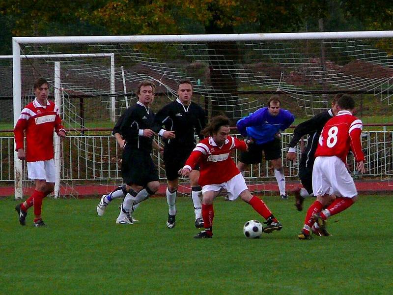 I. A třída viděla okresní derby Slatiňany – SK Chrudim 2:0.