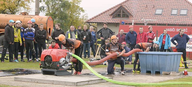 Třetí ročník Poháru hejtmana Pardubického kraje v požárních útocích ve Štěpánově u Skutče