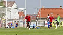 Z utkání 2. kola ČFL MFK Chrudim - Zápy 2:1.