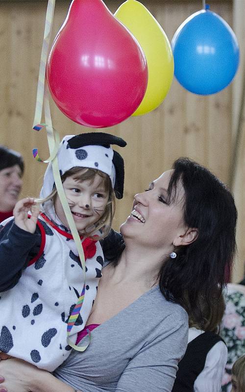 Radovánky při dětském karnevalu v Bojanově.