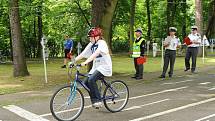 Chrudimské dopravní hřiště patřilo dopravním závodů malých cyklistů z celého Pardubického kraje.