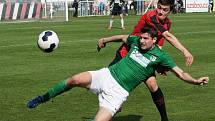 MFK Chrudim - Chomutov 1:0. Fotbalisté MFK podali v dalším kole ČFL velmi dobrý výkon a před vlastními fanoušky zaslouženě získali všechny body.