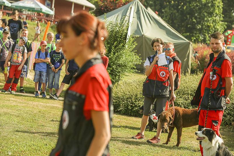 Akce Bezpečné prázdniny v Hlinsku, červen 2018