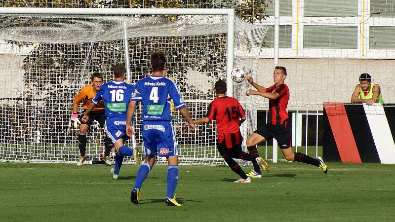 Ve 2. kole Poháru České pošty porazil MFK Chrudim doma Kolín 2:1.