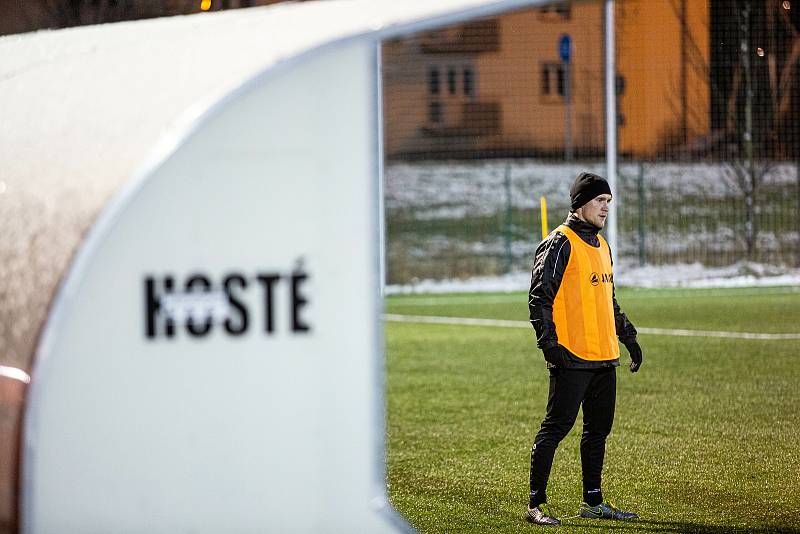 Trénink fotbalistů MFK Chrudim.