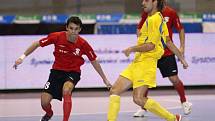 UEFA Futsal Cup: čtvrtfinálové utkání FK Era–Pack Chrudim – KMN Puntar Tolmin 4:3 (1:1).