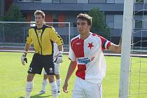 Momentka ze zápasu SK Slavia B x SK České Budějovice B