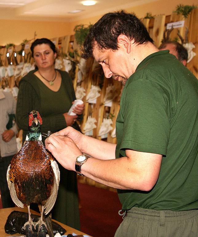 V Nasavrkách byly k vidění letošní trofeje myslivců z Chrudimska.