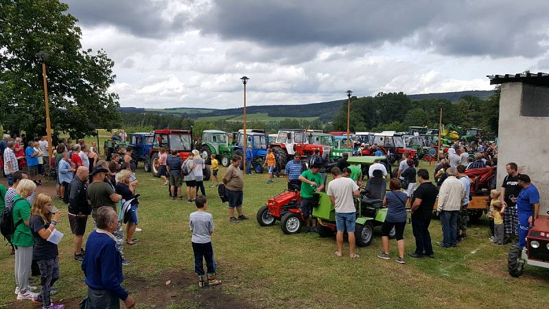 Železnohorský traktor 2017.