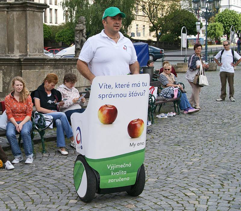 Prima Den s Deníkem ovládl Resselovo náměstí v Chrudimi.