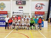 Vítězná sestava Chrudimi na turnaji Futsal Masters 2019