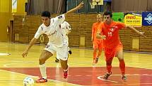 Z přípravného futsalového utkání FK Era-Pack Chrudim FC Tango Brno 4:1 (1:1).