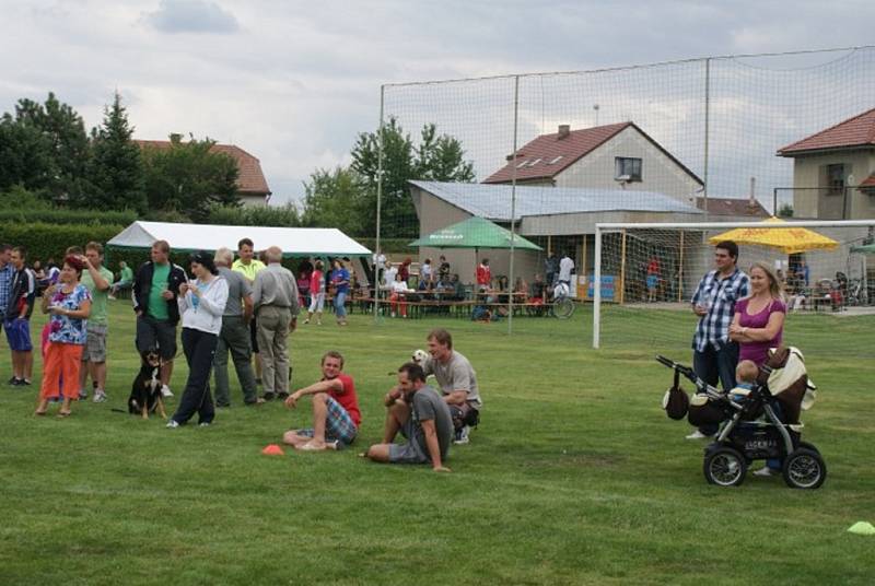 První ročník fotbalového Memoriálu Josefa Hrubeše v Městci.