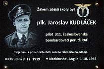 Odhalení pamětní desky Jaroslavu Kudláčkovi