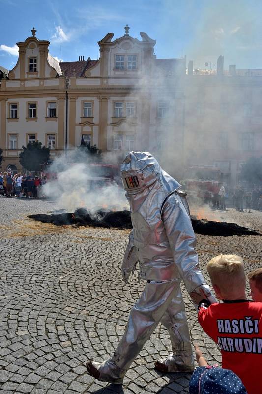 Oslavy 150. výročí založení SDH Chrudim.