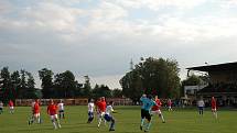 Utkání krajské I. A třídy Třemošnice - Staré Hradiště 2:0.