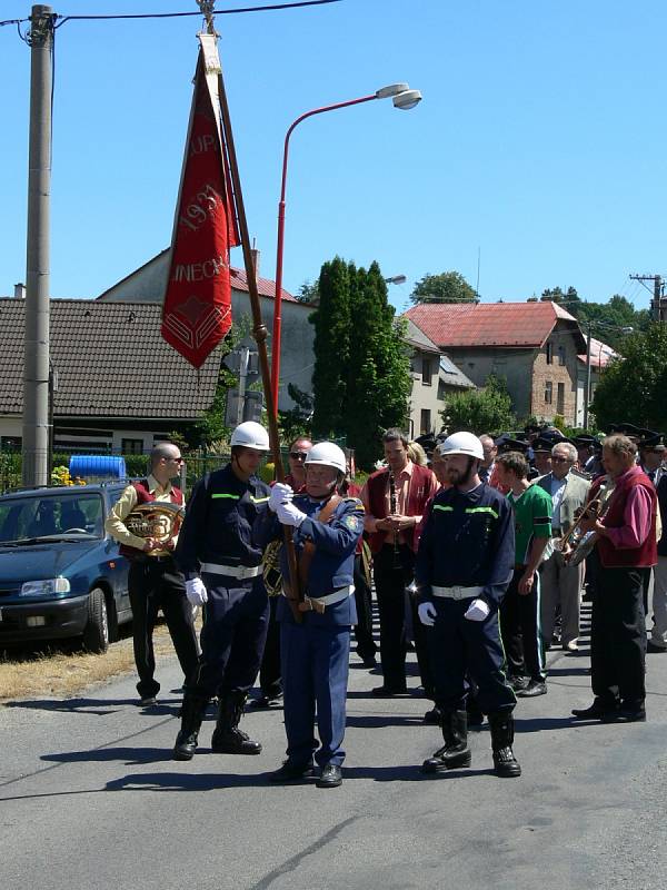 Oslavy 120. výročí založení SDH Blatno v Hlinsku.