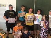 Program pro děti v Mikulčicích.