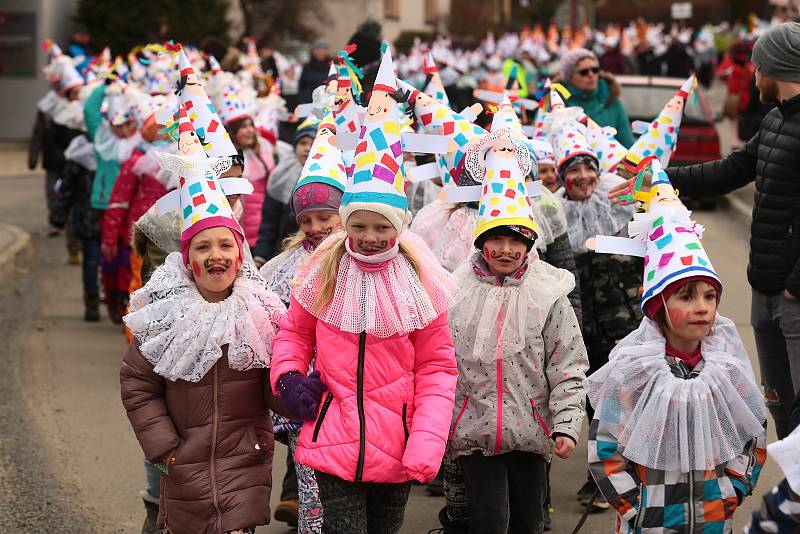 V Hlinsku se s masopustem rozloučili ve velkém.