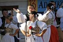 Na Adámkových folklorních slavnostech v Hlinsku vystoupil i zdejší soubor Vysočan