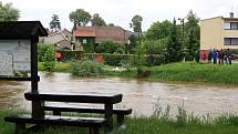 Záplavy na Chrudimsku 25. června 2013 - Řestoky.
