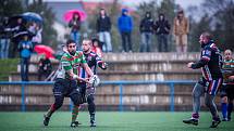  Z utkání v rugby league Rabbitohs – Beroun 32:0 (18:0).