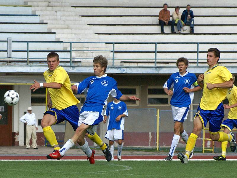 Starší dorostenci AFK Chrudim porazili doma FC Slovan Liberec B 3:2.