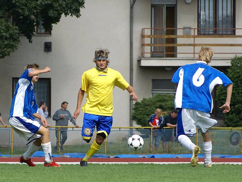 Starší dorostenci AFK Chrudim porazili doma FC Slovan Liberec B 3:2.