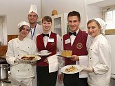 Studenti maturitních ročníků Hotelové školy Bohemia v Chrudimi připravili Svatomartinské menu.