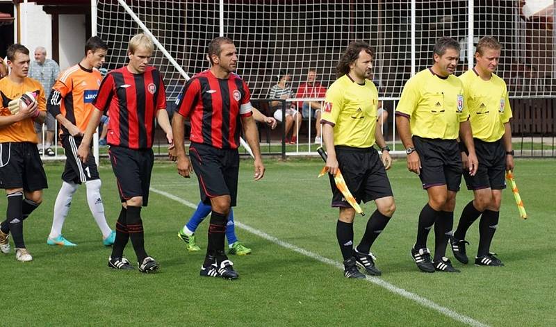 Z třetiligového utkání MFK Chrudim - Roudnice nad Labem 2:2.